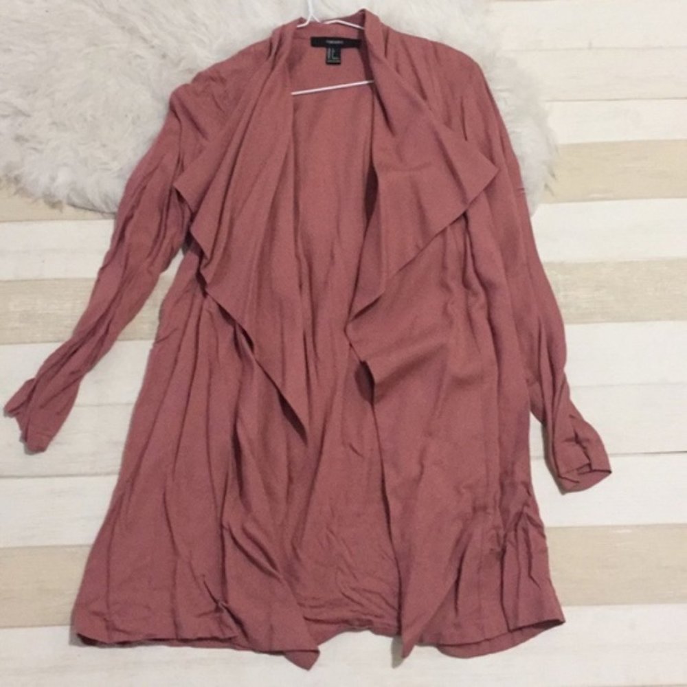 NWT Forever 21 Light blush trench
